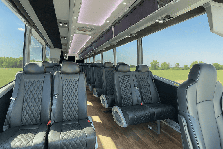 coach bus in Bismarck