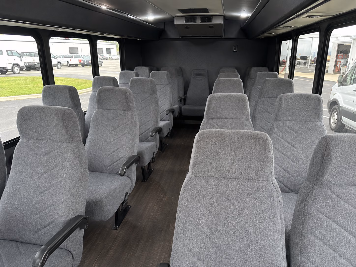 bismarck 20 passenger minibus interior