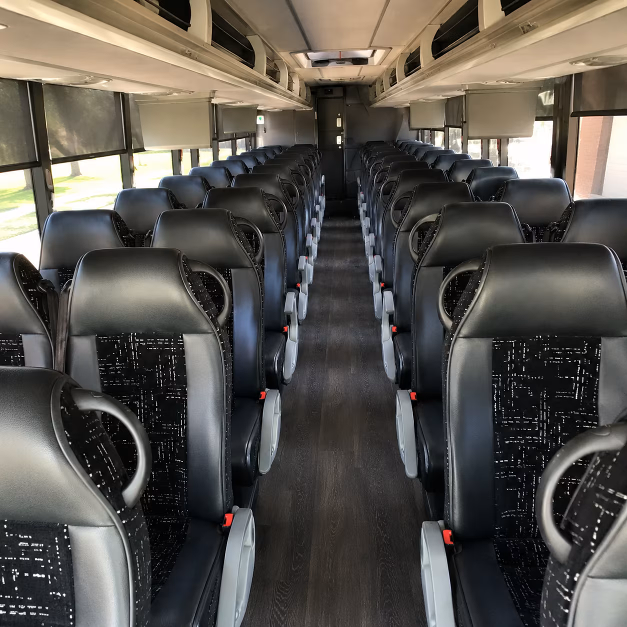 bismarck charter bus interior