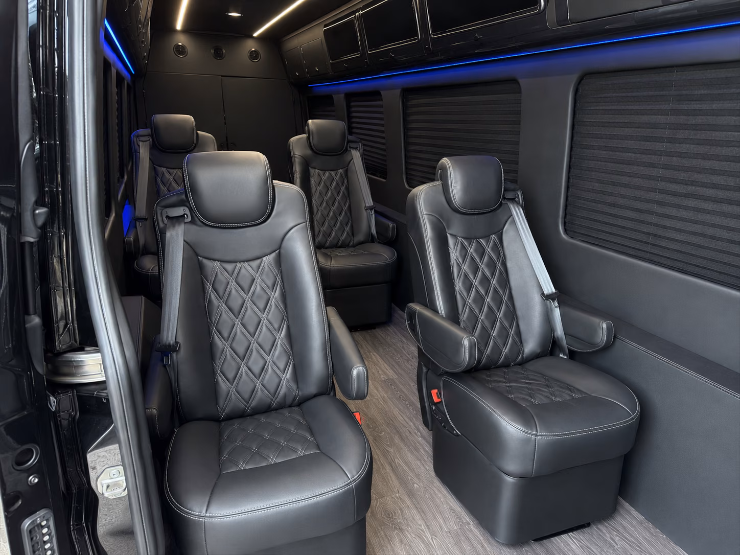 bismarck corporate transportation onboard seating