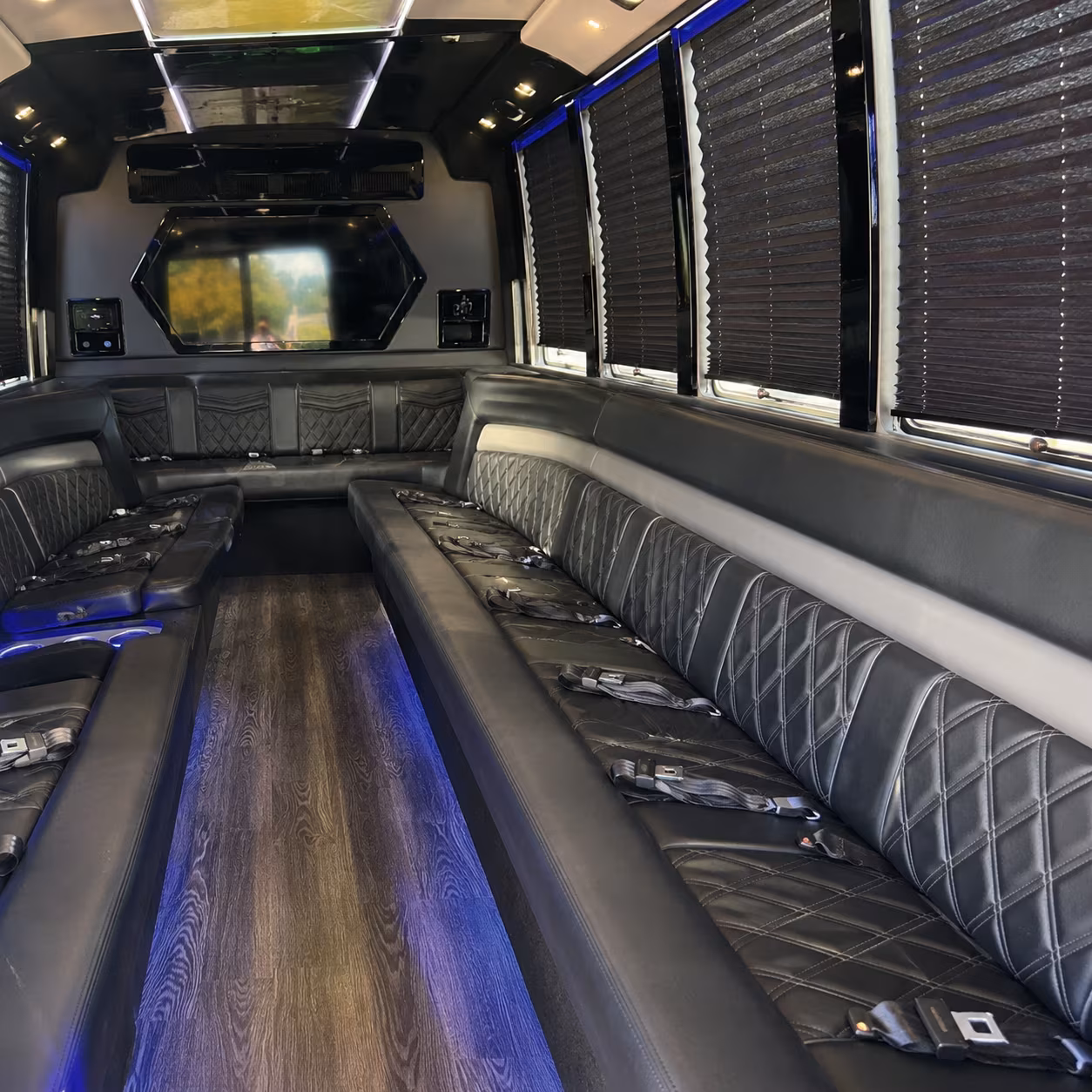 bismarck night town party bus rental