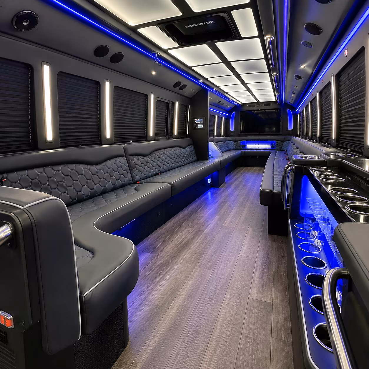 bismarck party bus interior